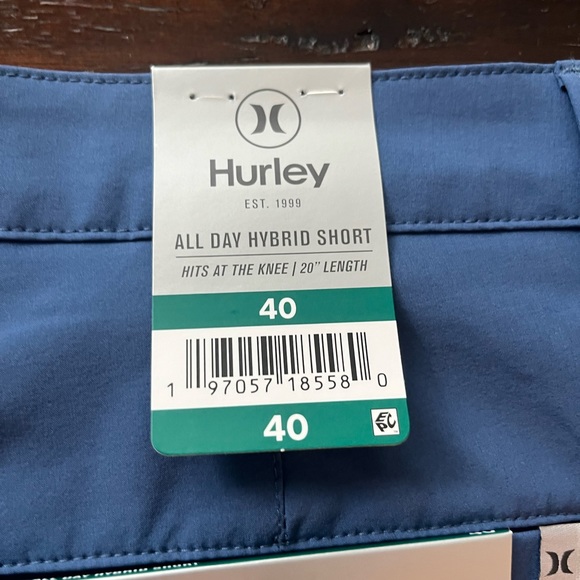 NWT Hurley men’s hybrid short Sizes 40 - Picture 7 of 16
